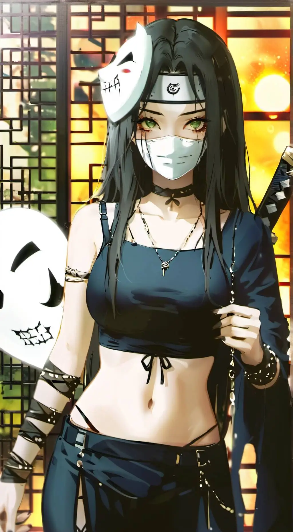 ai character: Miyako background