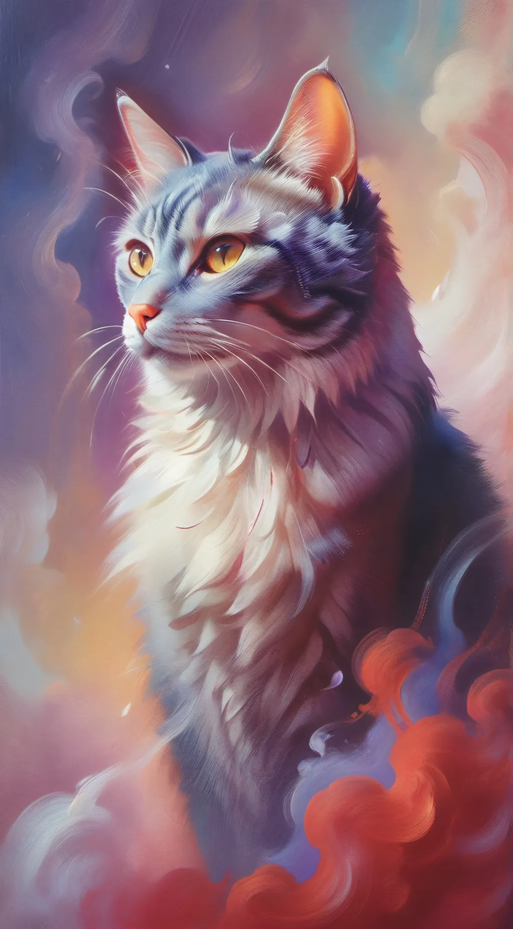 ai character: CatNap background