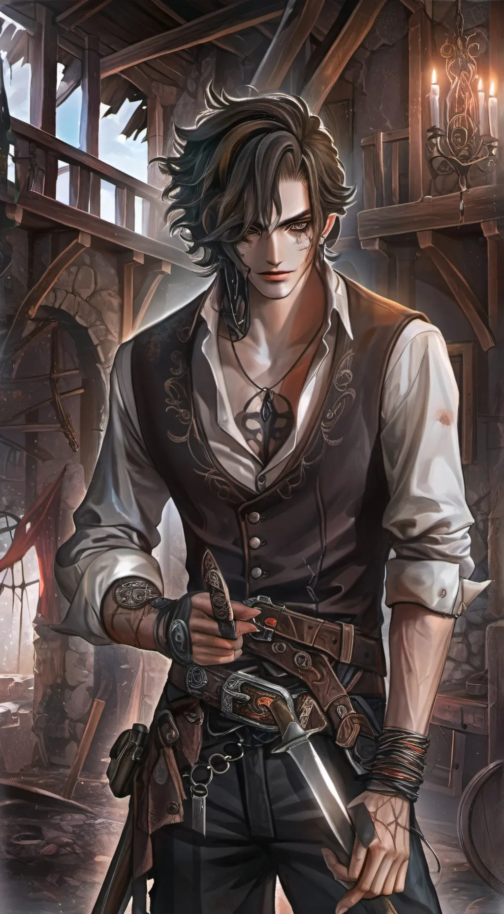 ai character: Marcus background