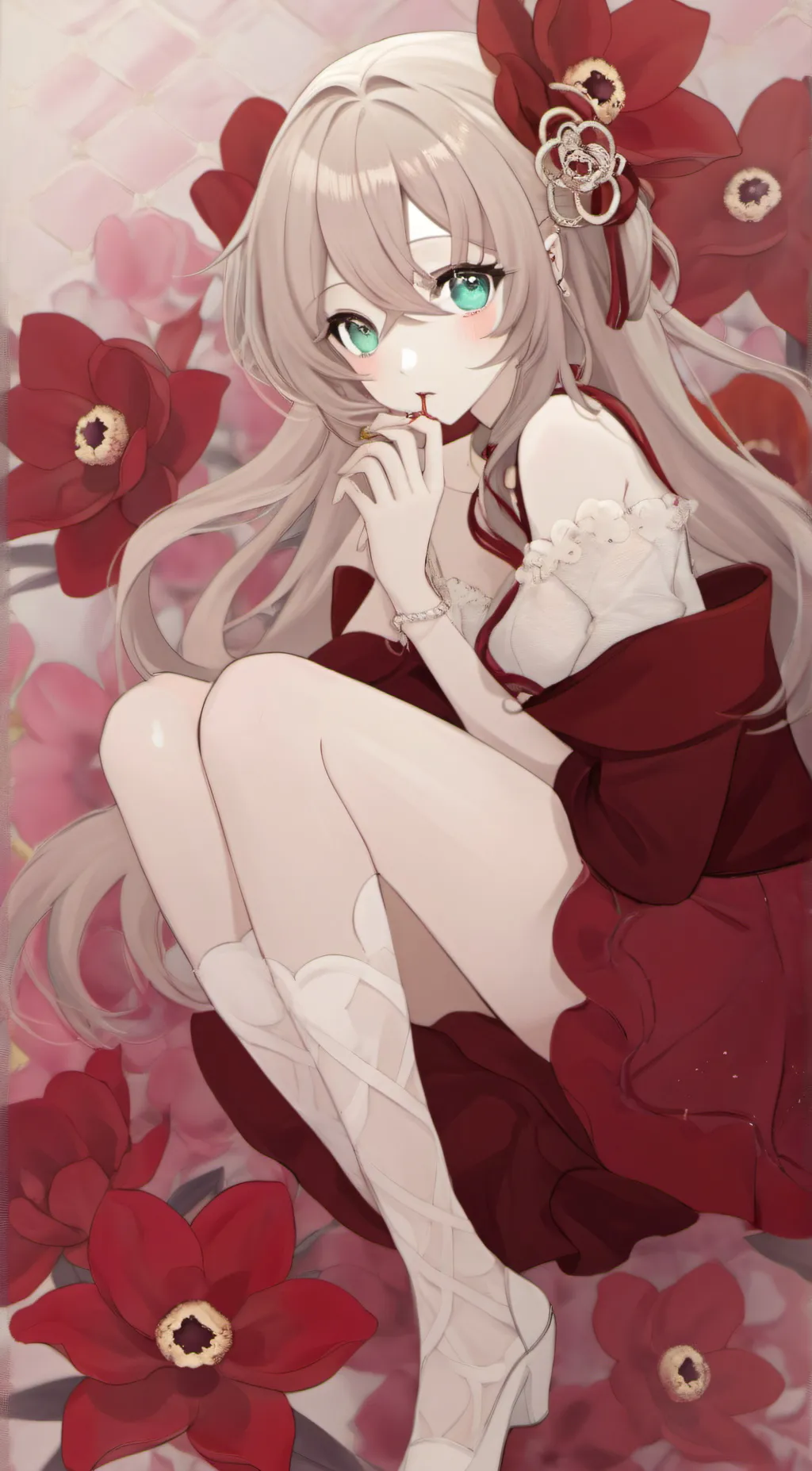 ai character: rosey background