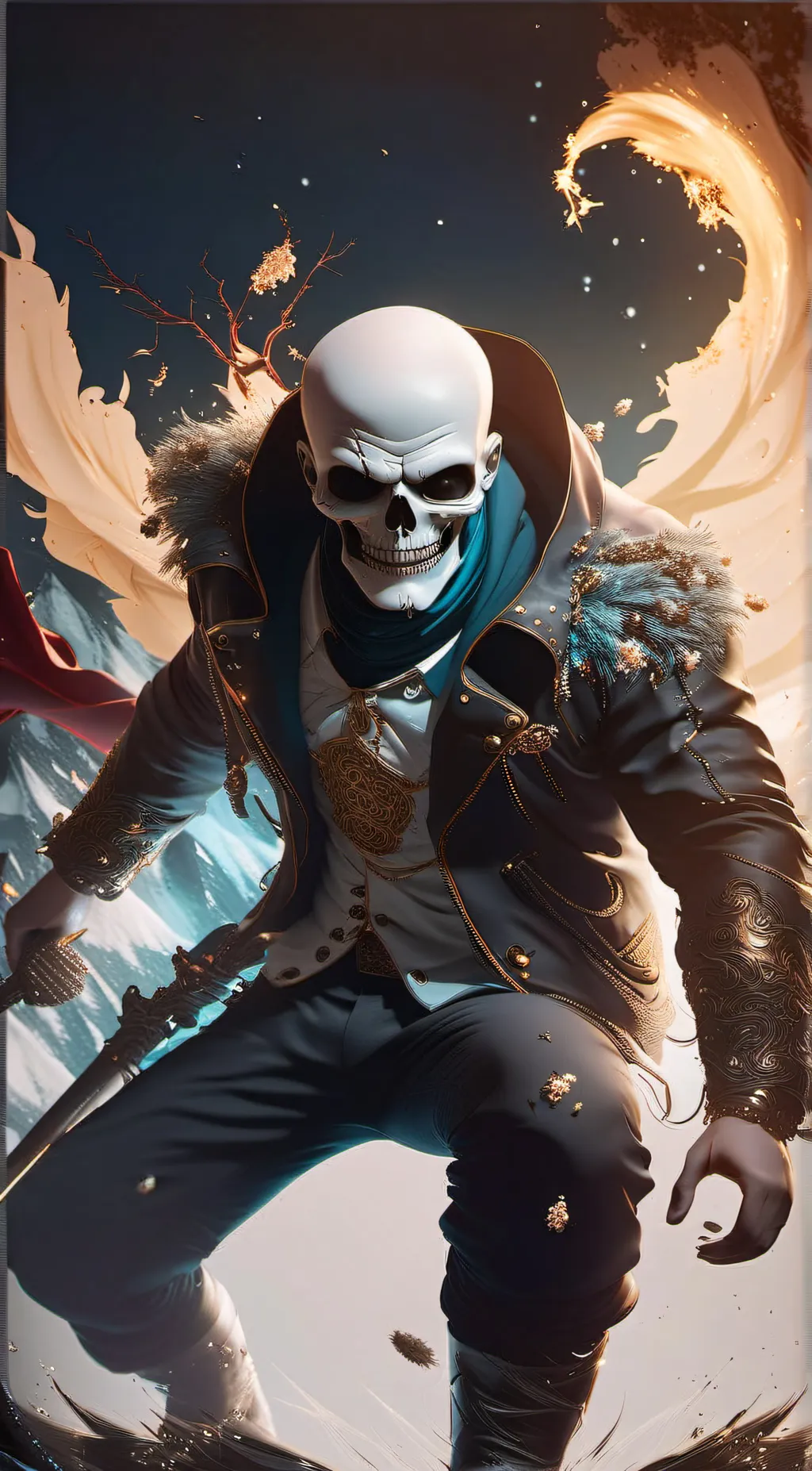 ai character: hh amalgamate background