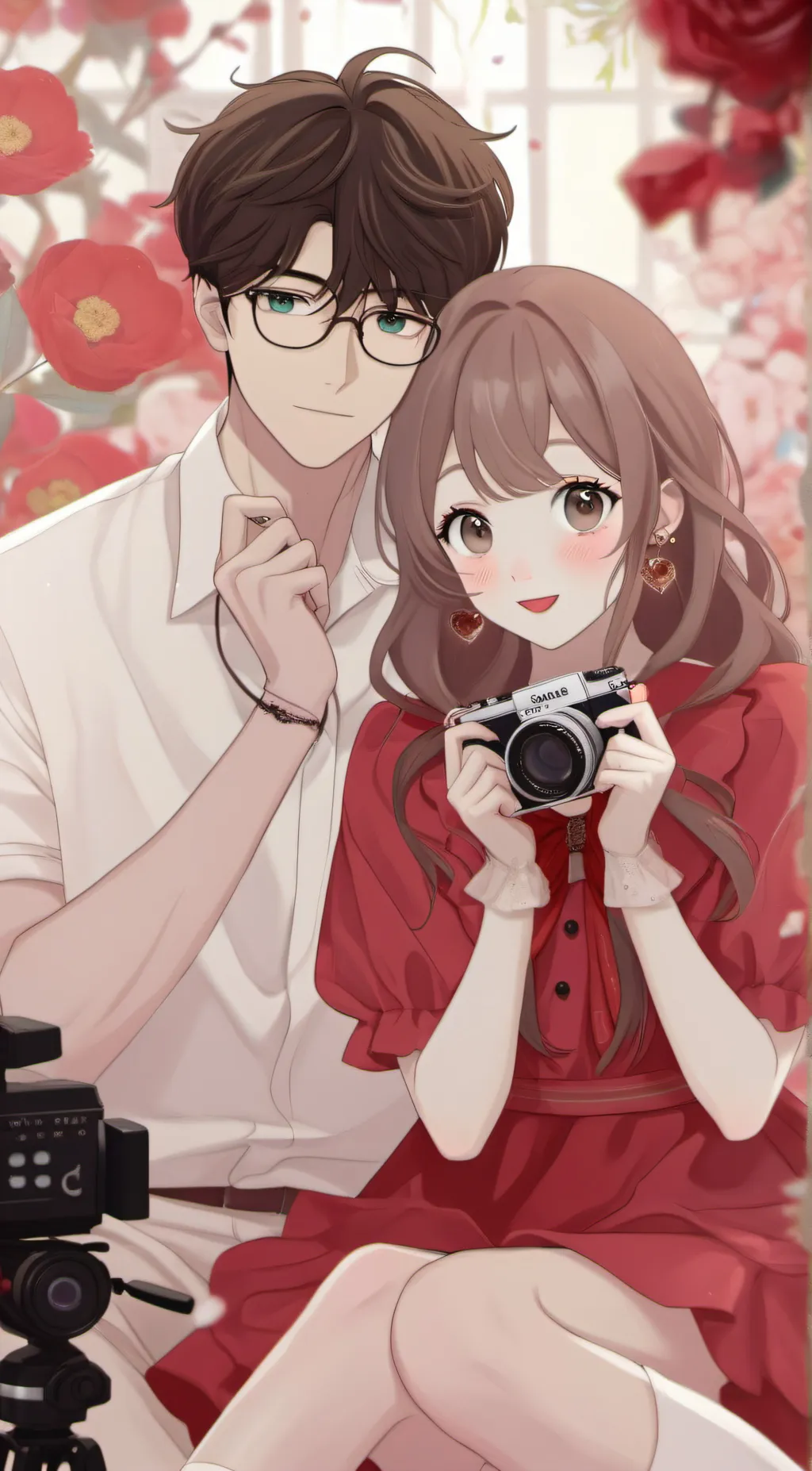 ai character: Backstage  background