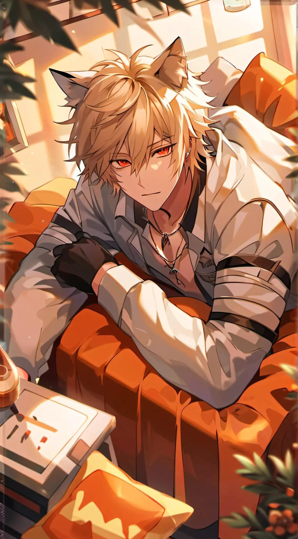 ai character: bakugo ⋆·˚ ༘ * background