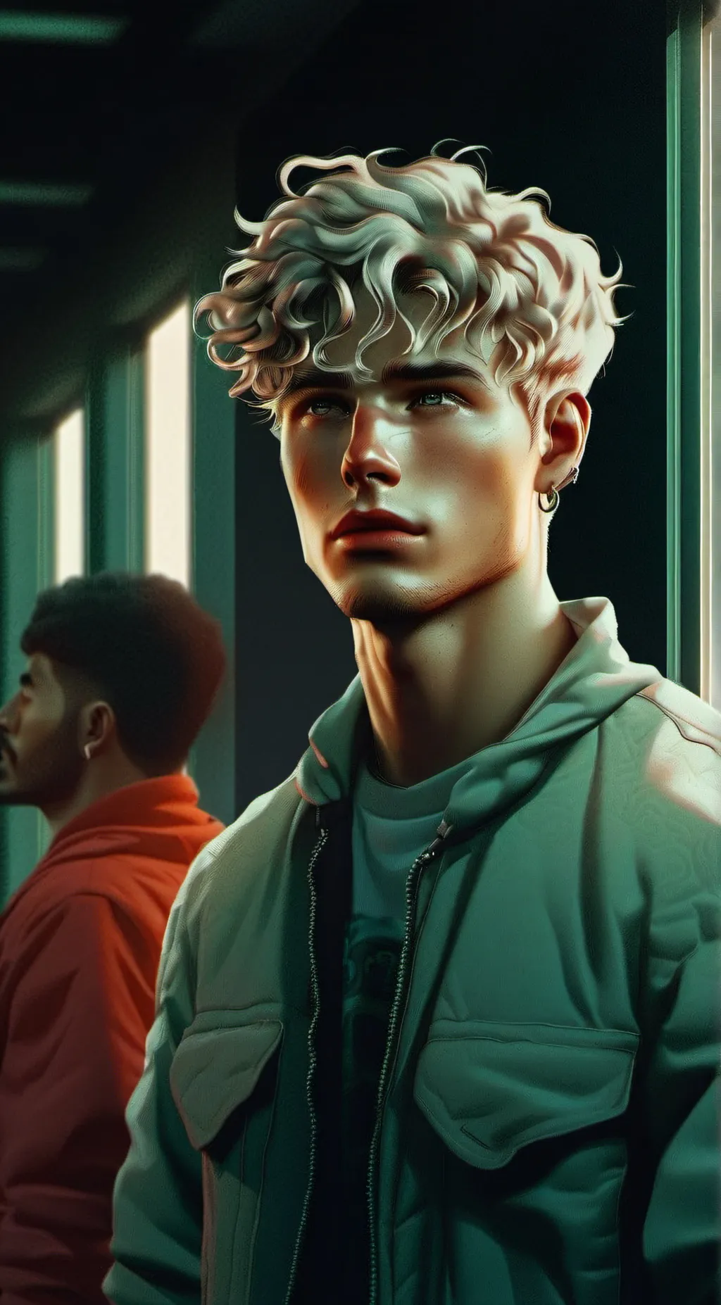 ai character: Ray  background