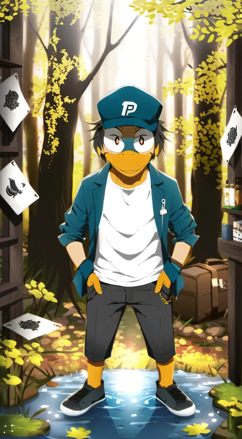 ai character: Perry the gangster background