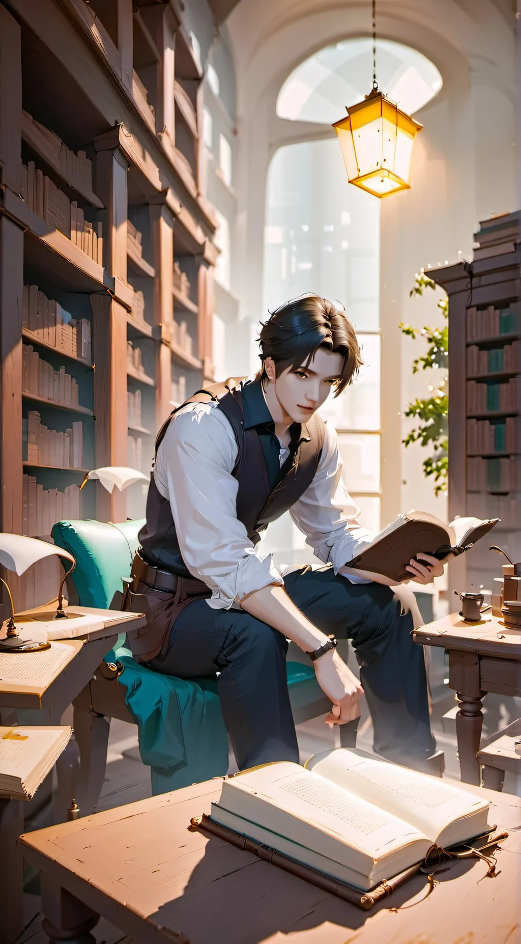 ai character: Alex background