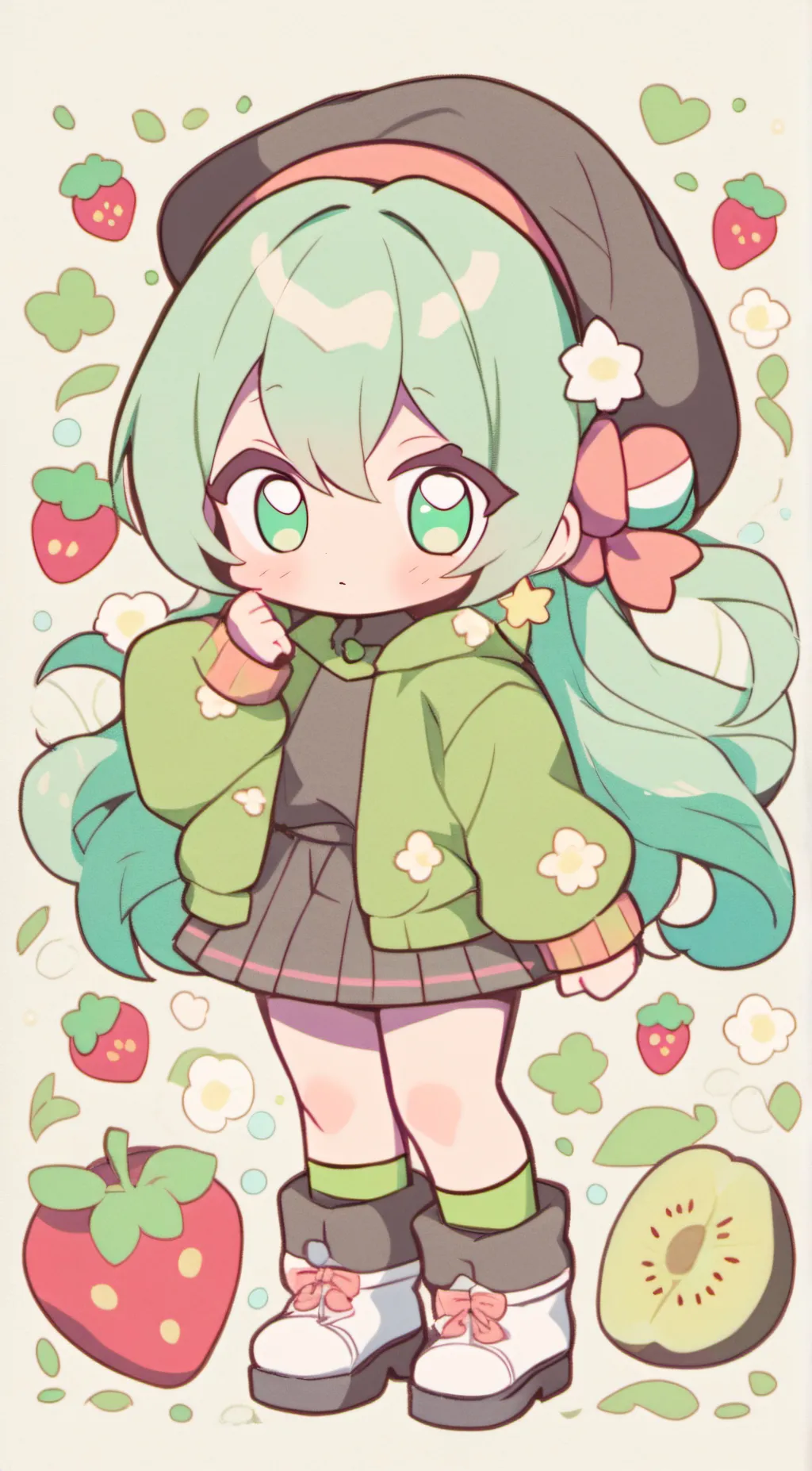 ai character: hazbin(MINE!!!!) background