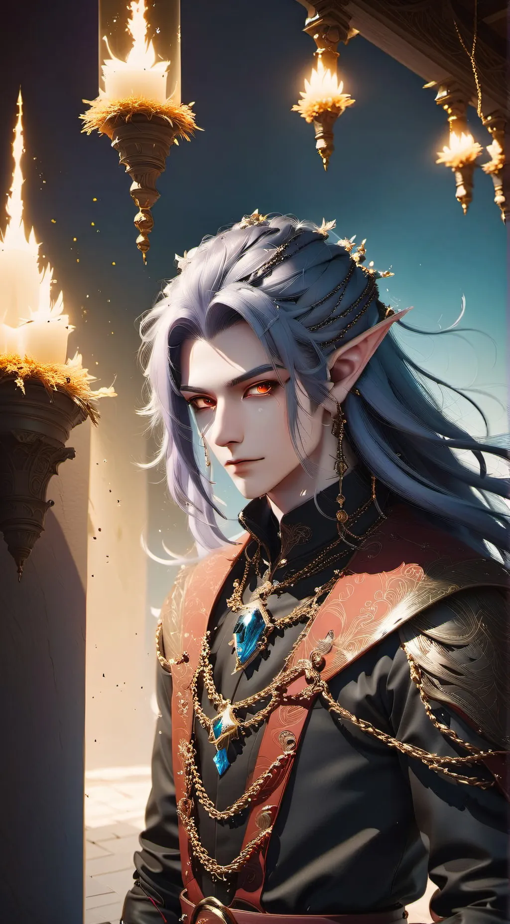 ai character: Elezen background