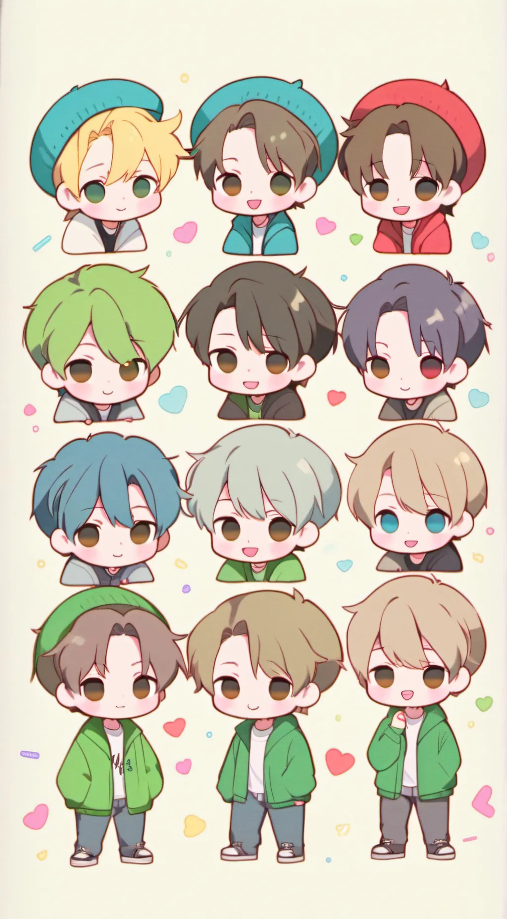 ai character: Stray kids background