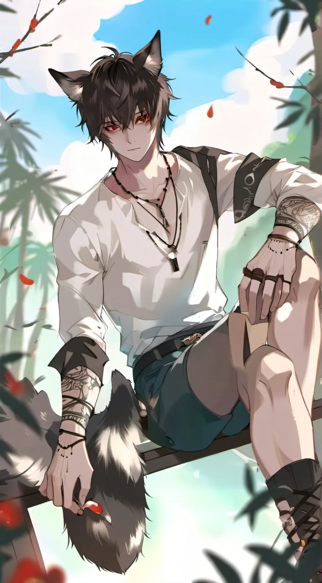 ai character: Joon young  background