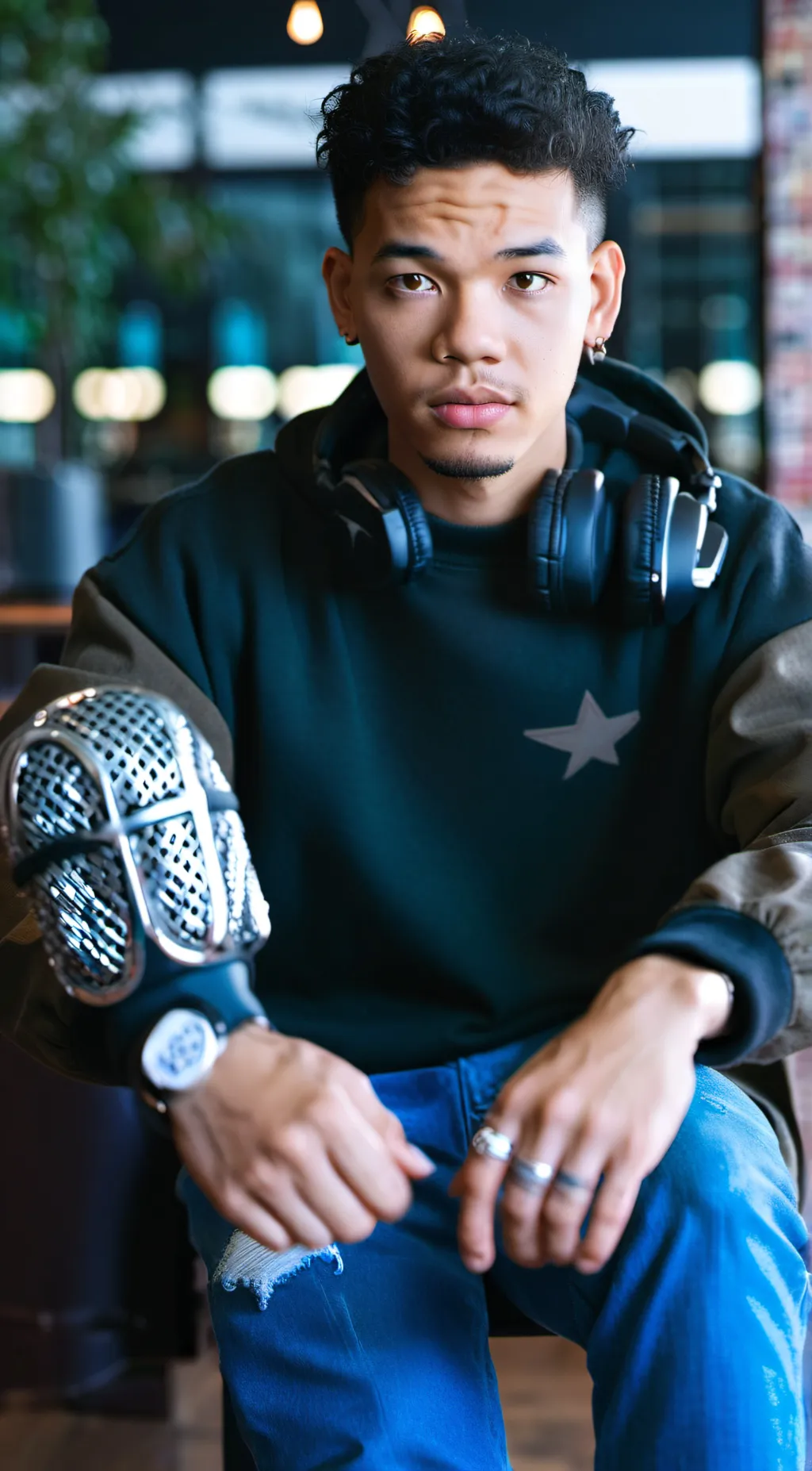 ai character: Roshon fegan background