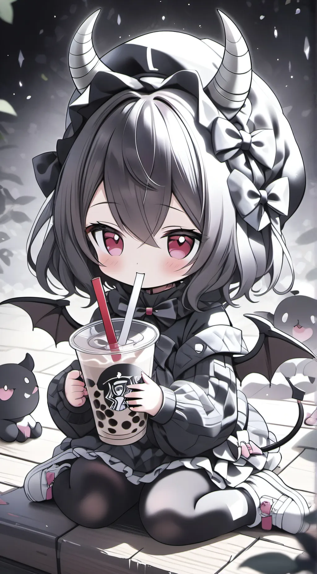 ai character: Vaggie background