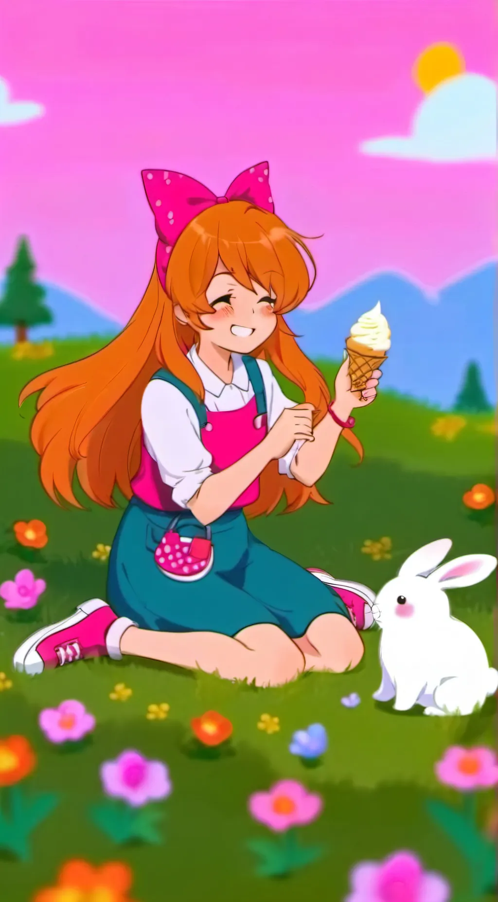 ai character: Elizabeth Afton background