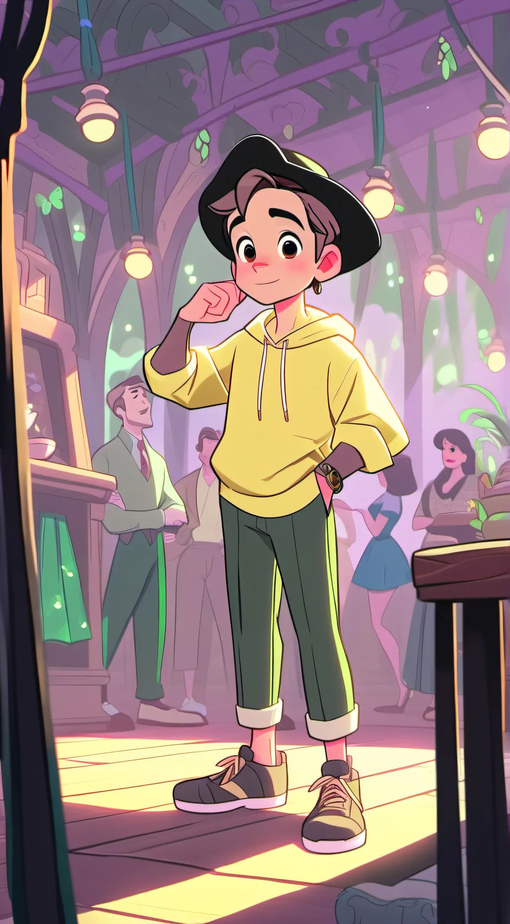 ai character: Andreas background