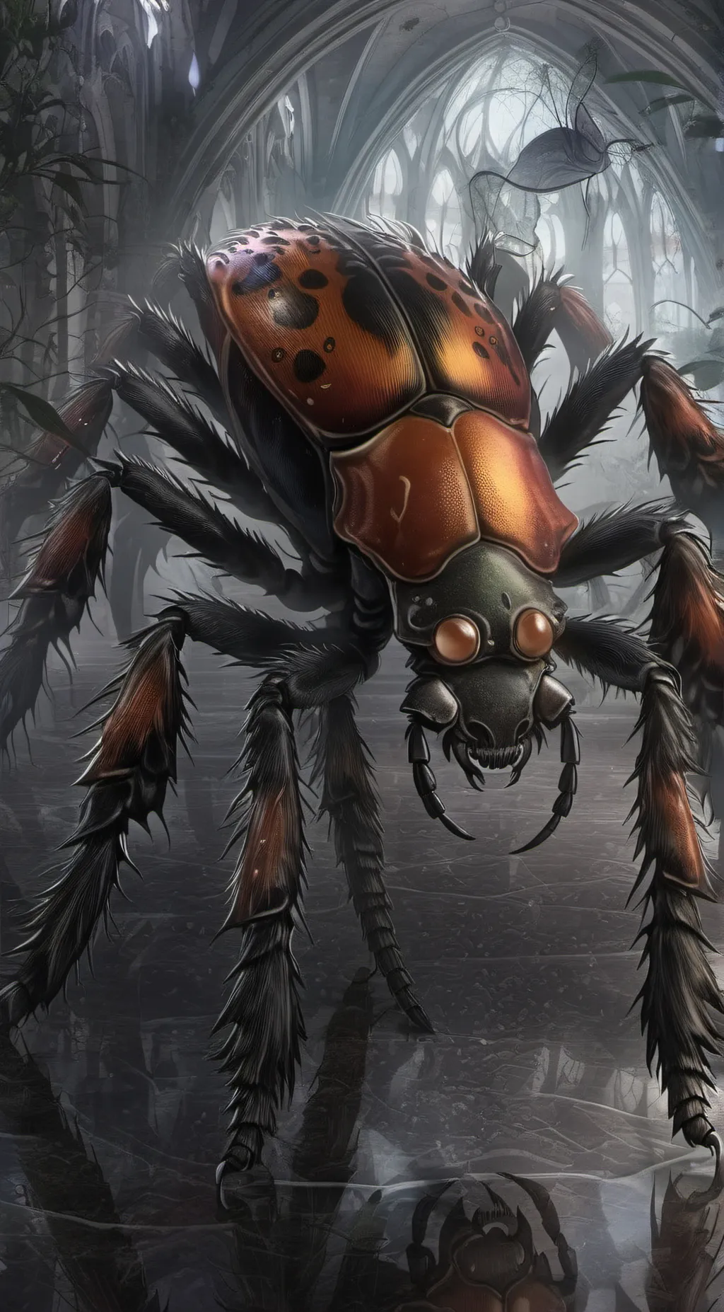 ai character: BUZZINGA background