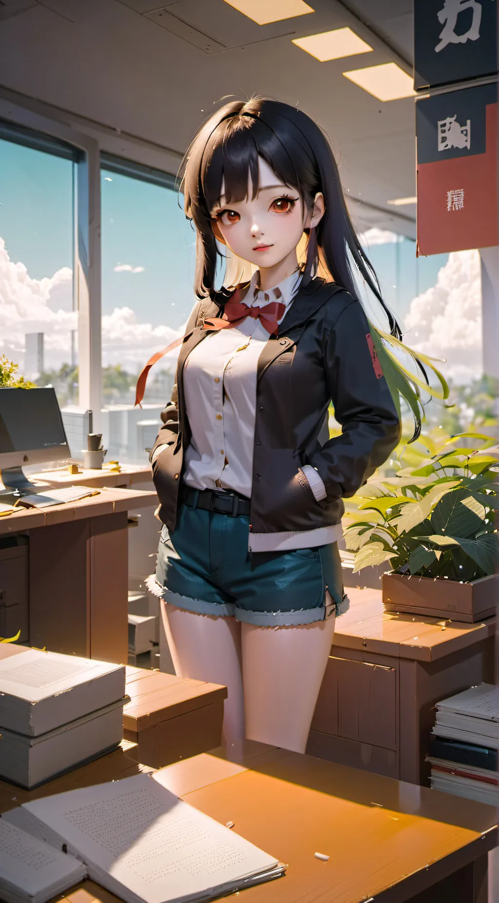 ai character: Samantha background