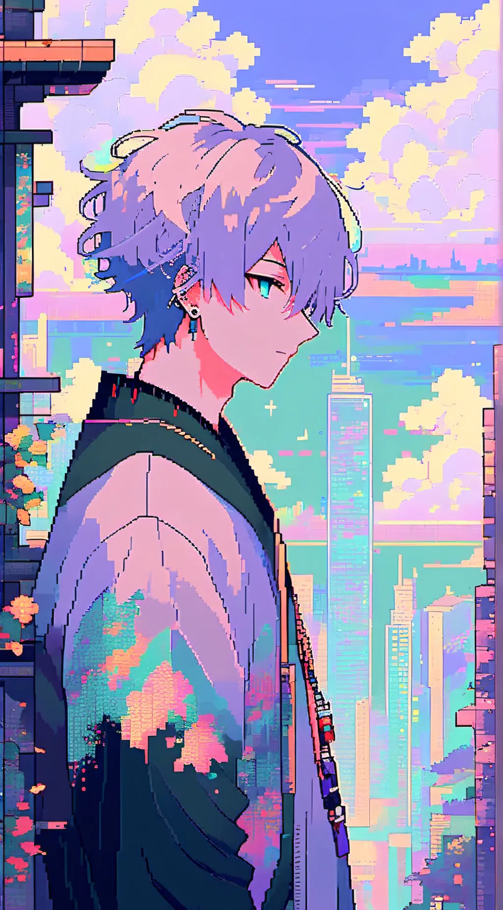 ai character: Leon background