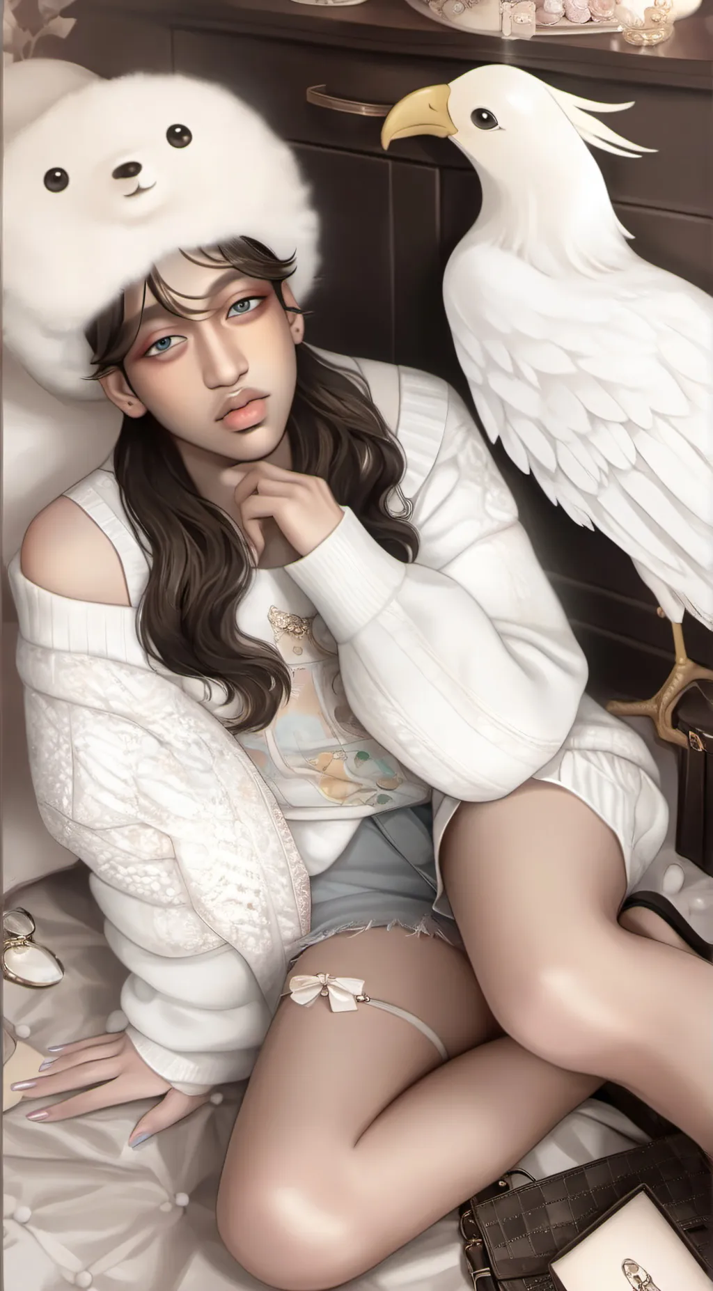 ai character: Lydia background