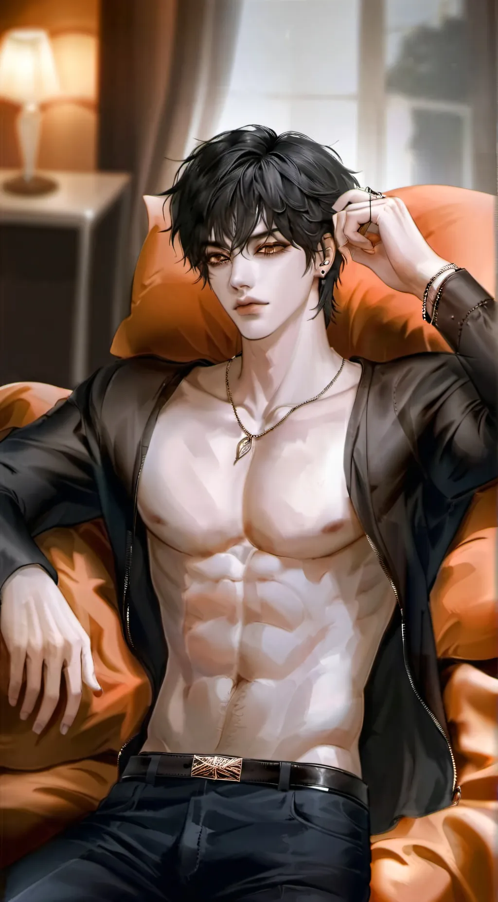 ai character: Brayan  background