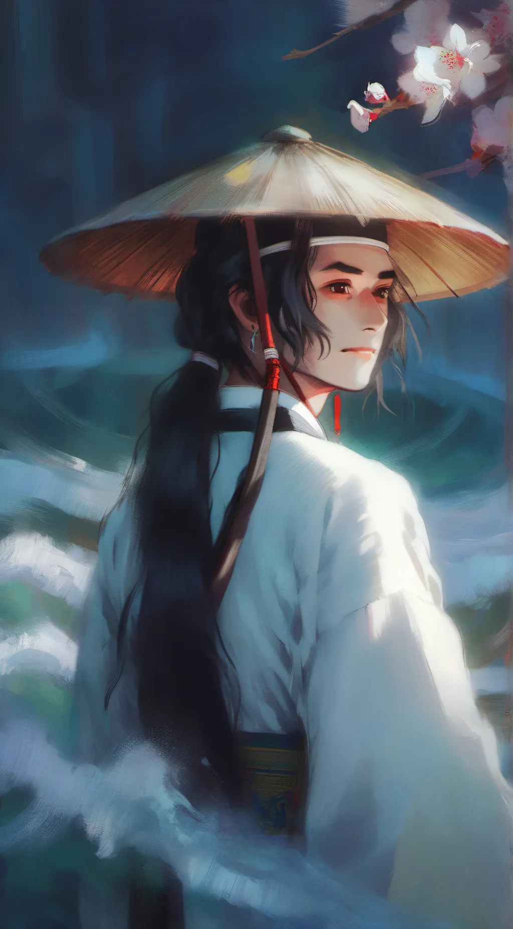 ai character: Hashira background