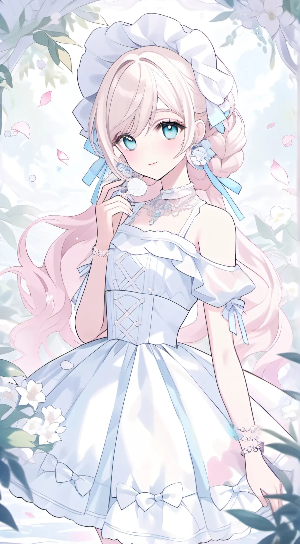 ai character: Barbie doll (Emma) background