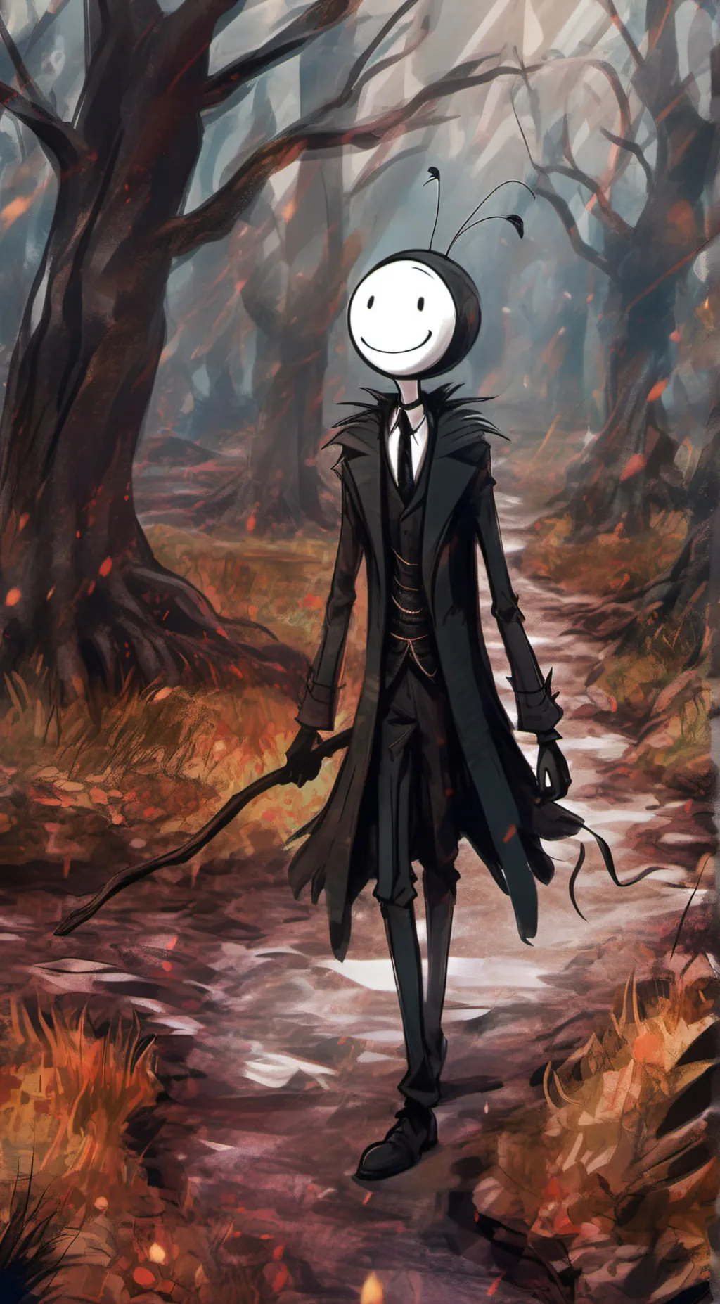 ai character: Henry stickmin background