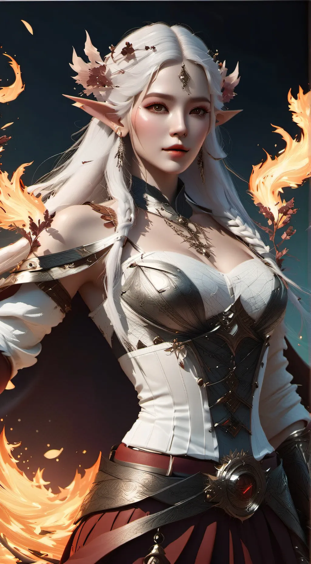 ai character: Cora background