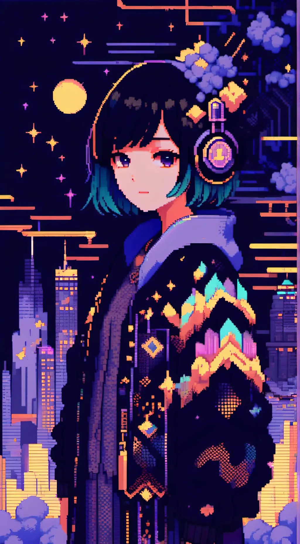 ai character: Aria background