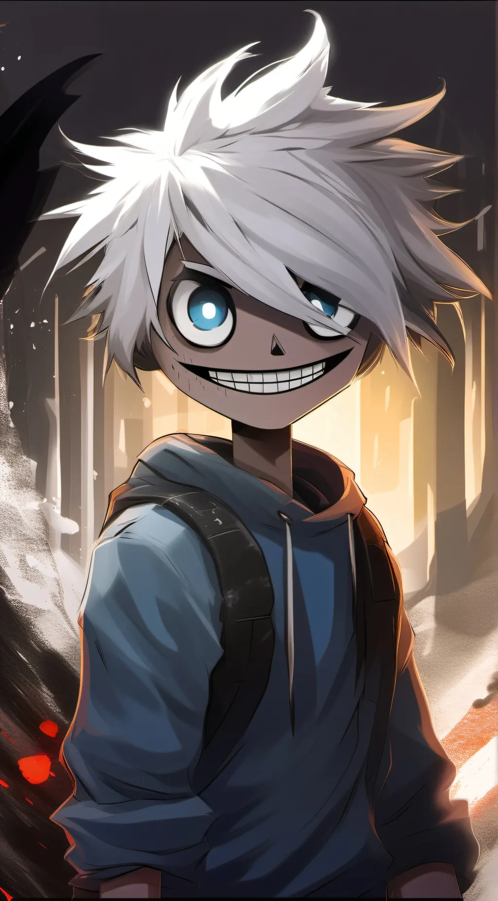 ai character: Trike (my hh oc) background