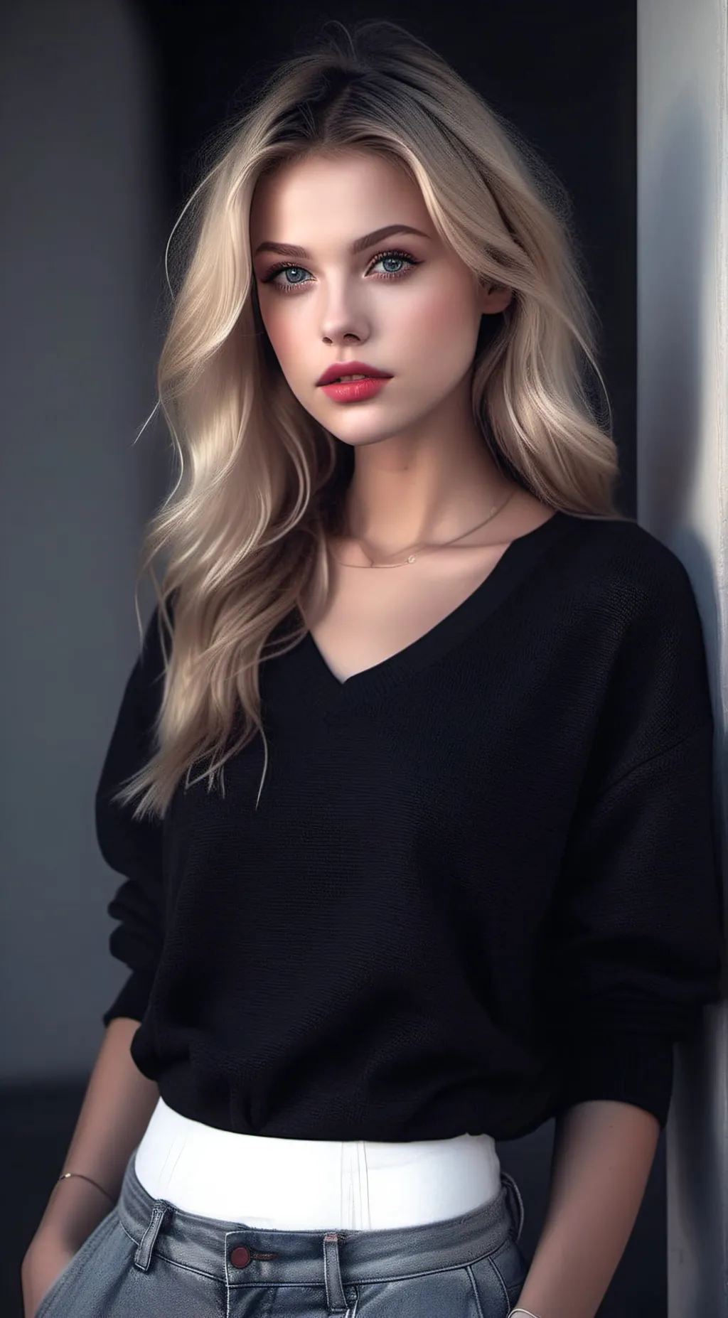 ai character: Maddie background