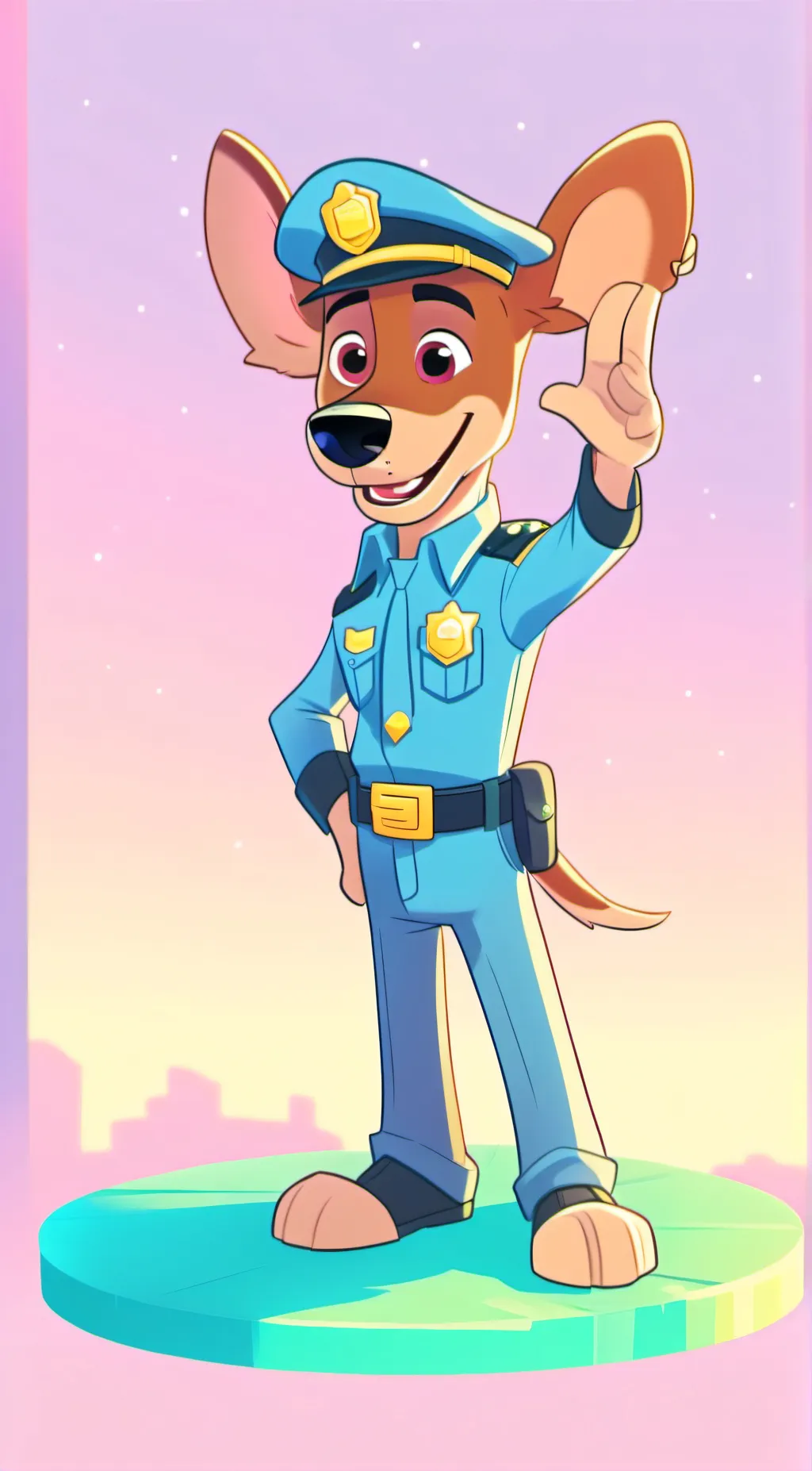 ai character: Doggy background