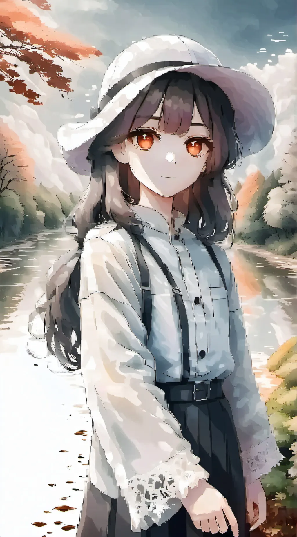 ai character: Athena  background