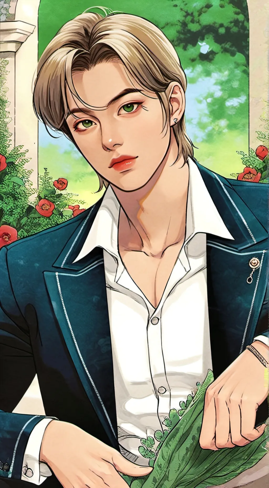 ai character: Vennison background