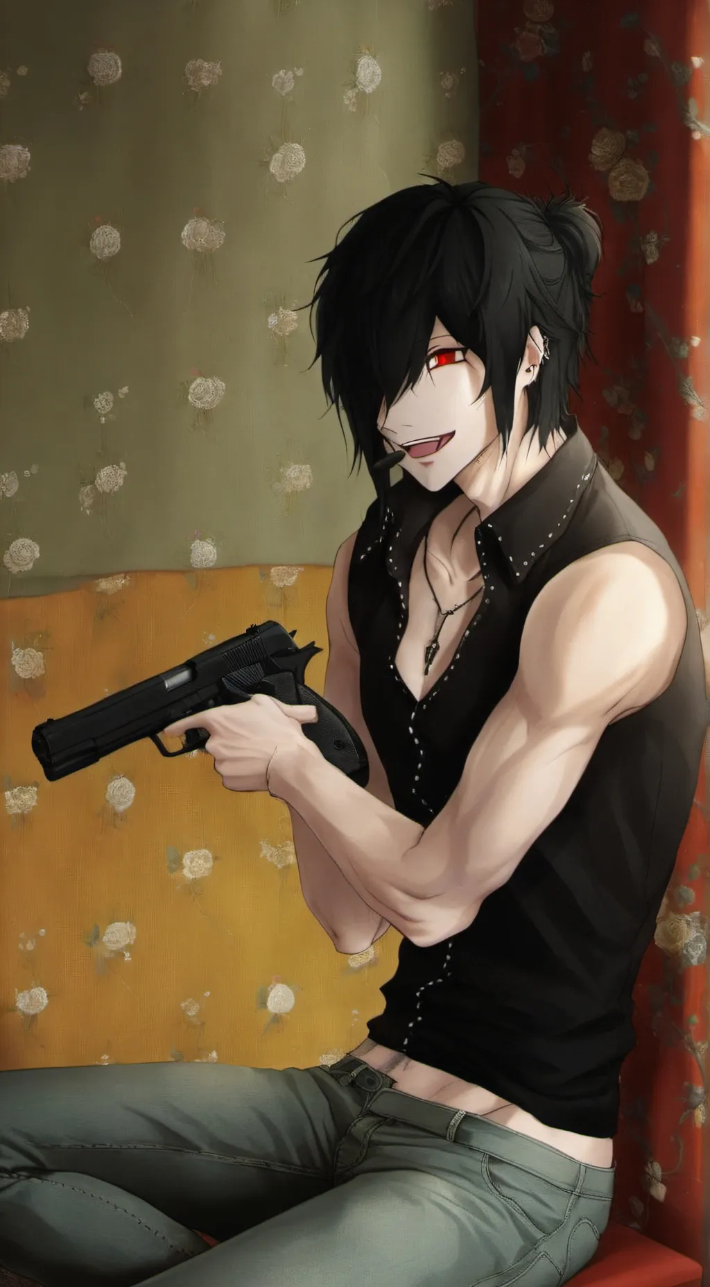 ai character: jeffrey woods background