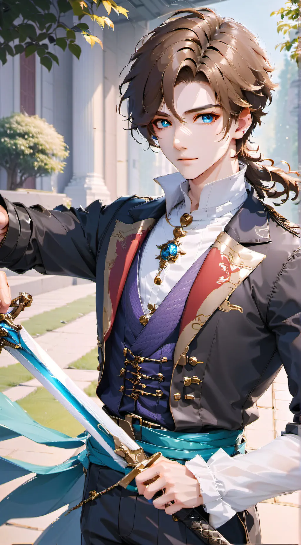 ai character: Arthur background