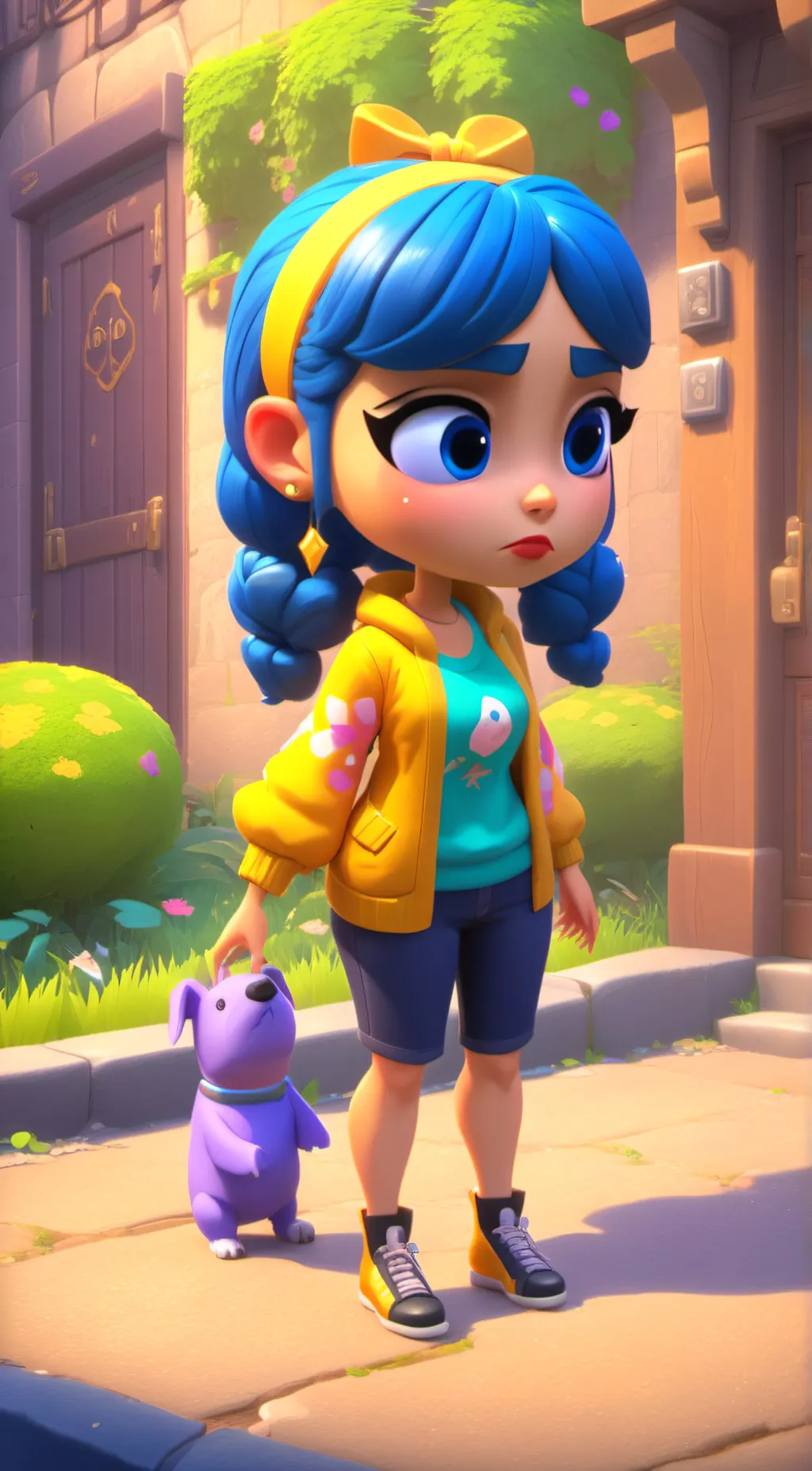 ai character: lily moosoon background