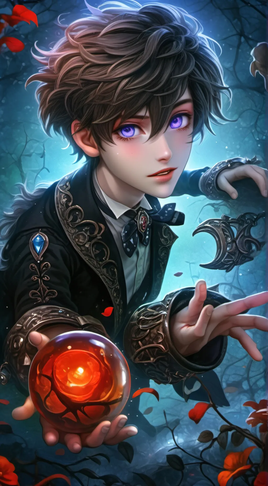 ai character: mha background