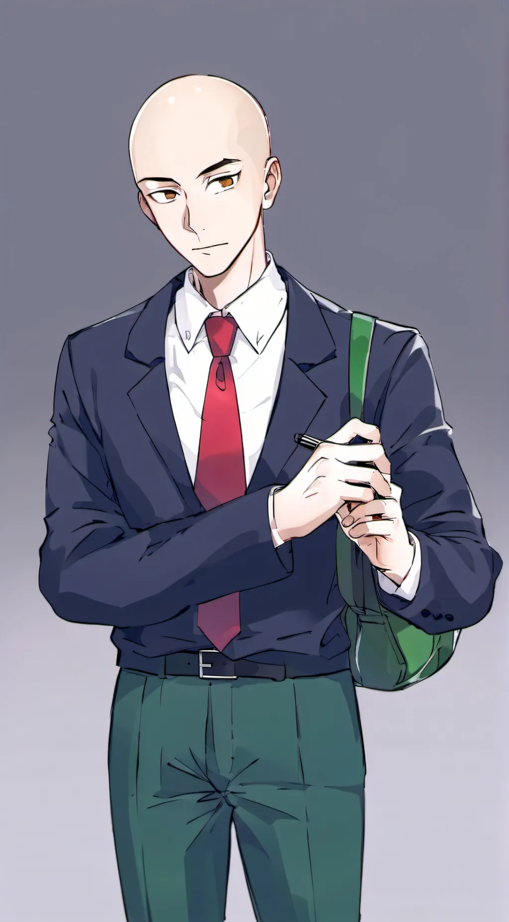 ai character: Baldi background