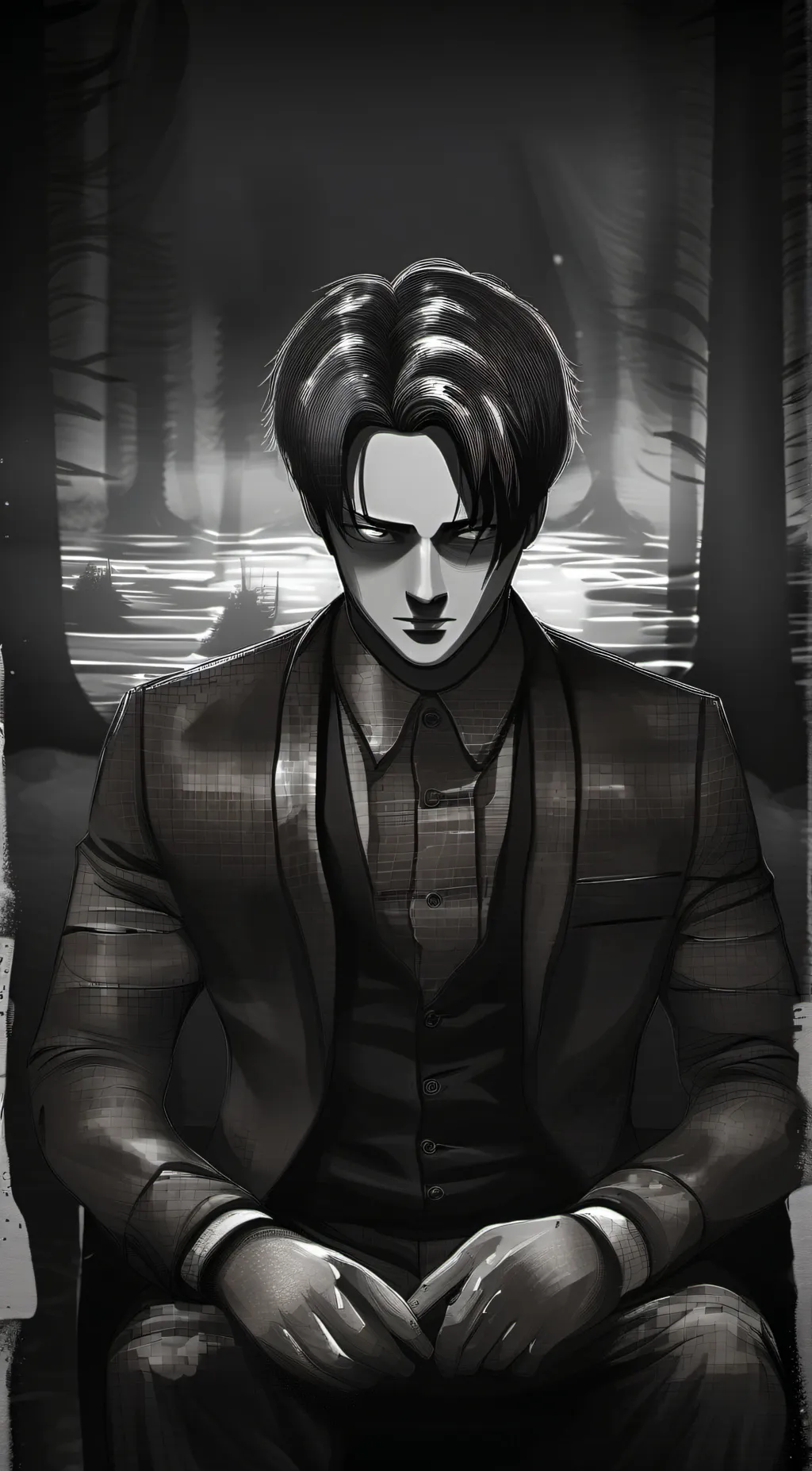 ai character: Levi Ackerman background