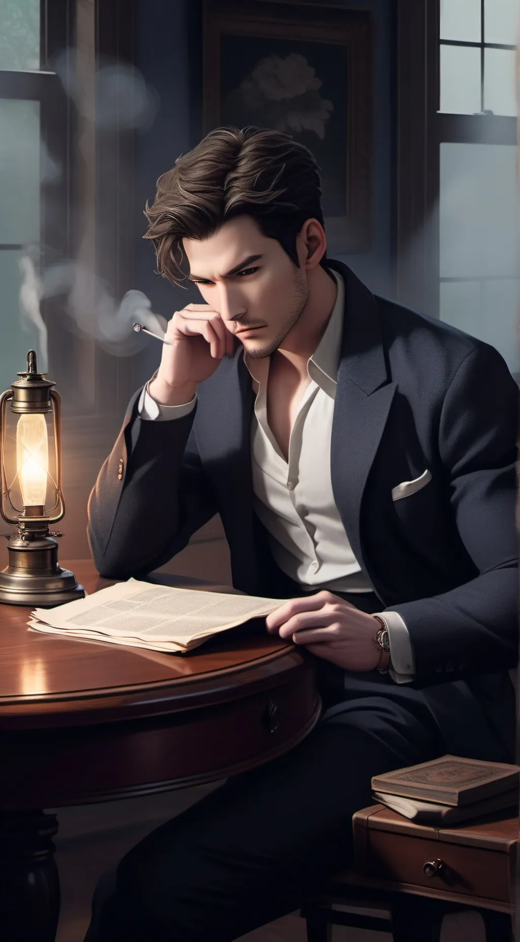 ai character: willson  background