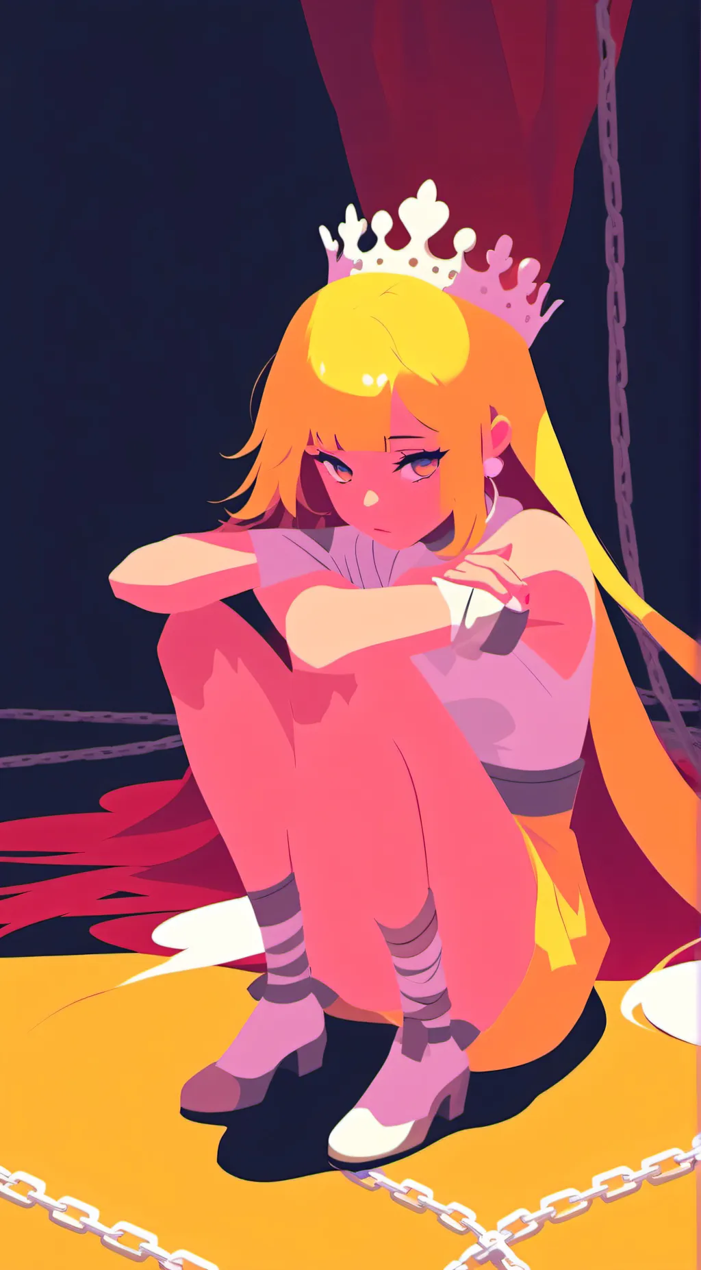 ai character: Summer lin light background