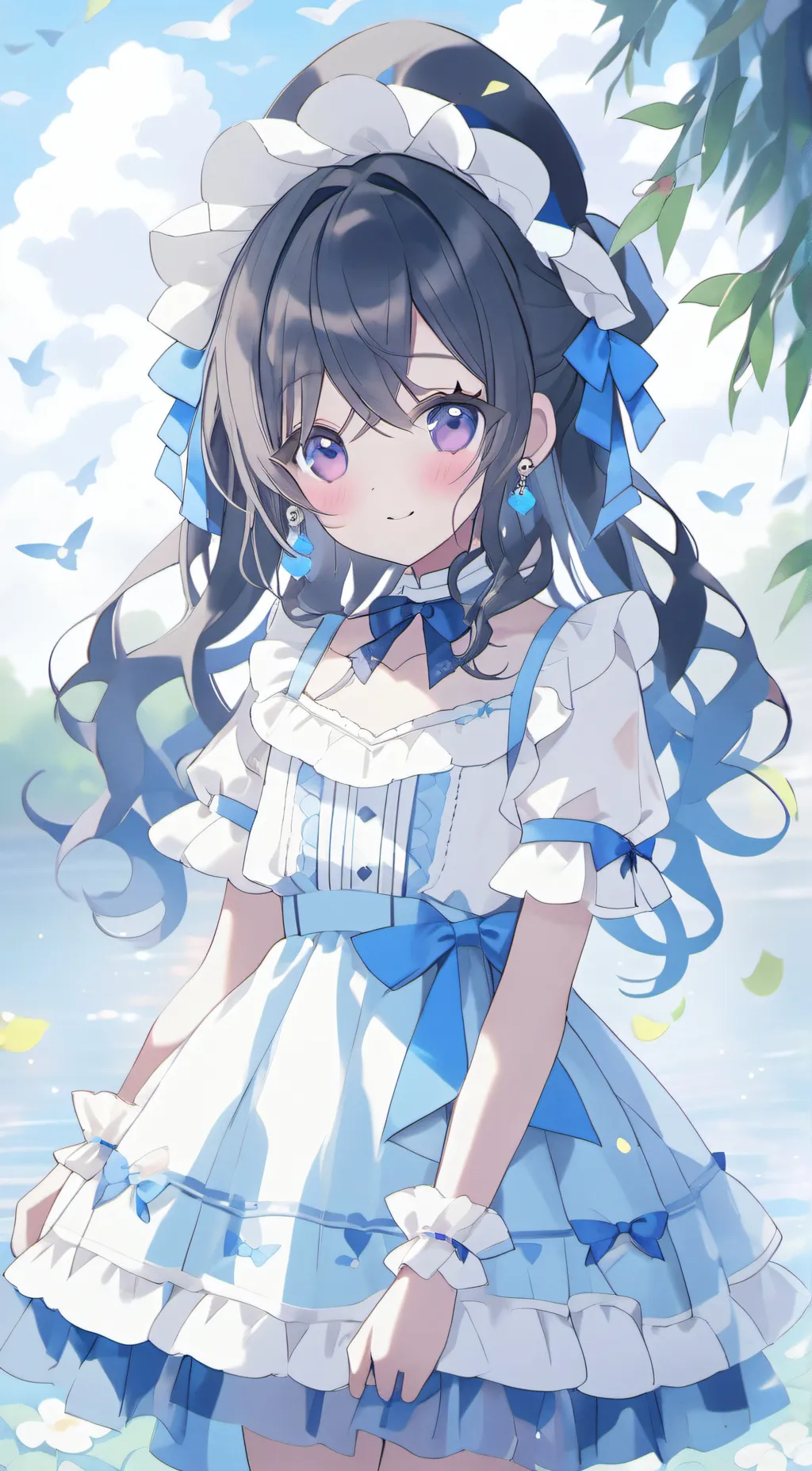 ai character: Lily background