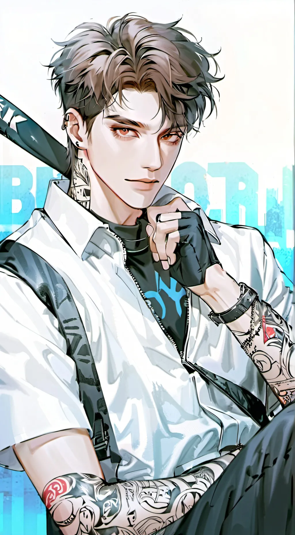 ai character: 👾Anakin 🖤 background