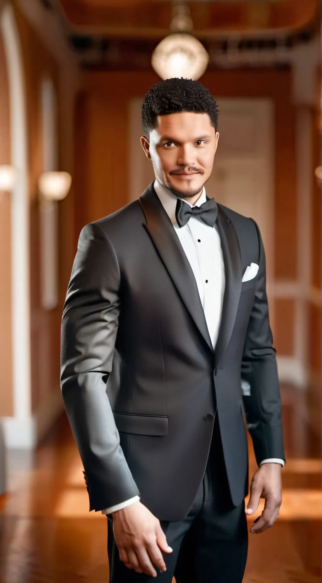 ai character: Trevor Noah background