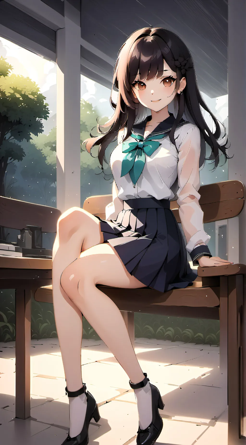 ai character: Dia background