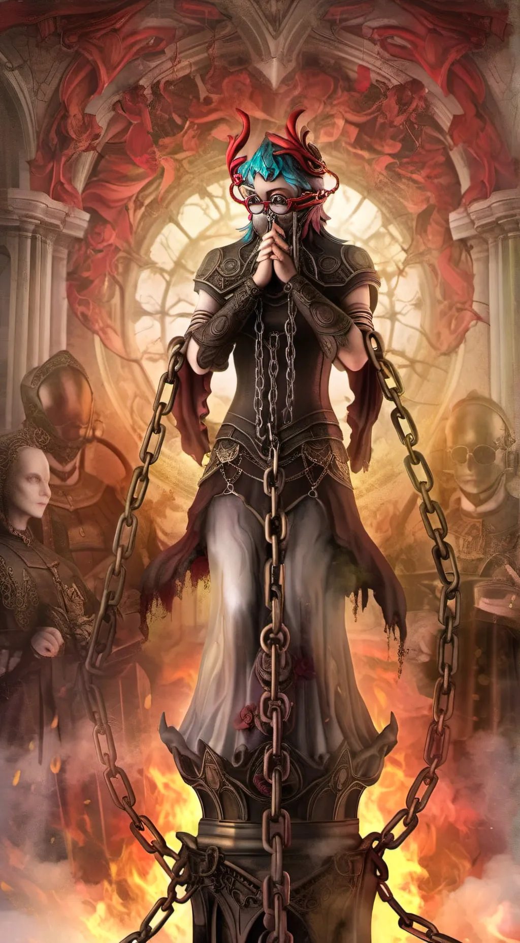 ai character: make up your own  background