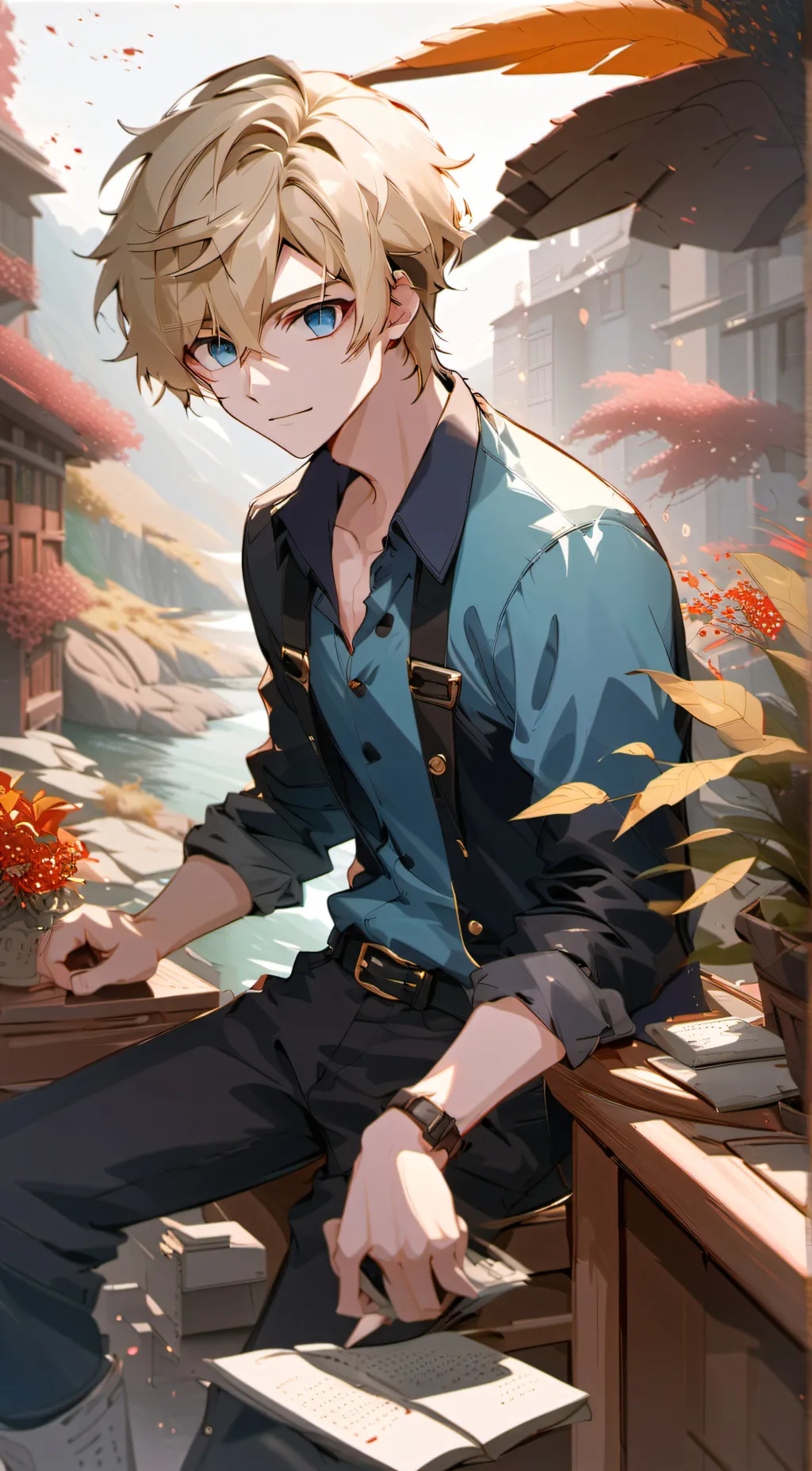 ai character: Carl background