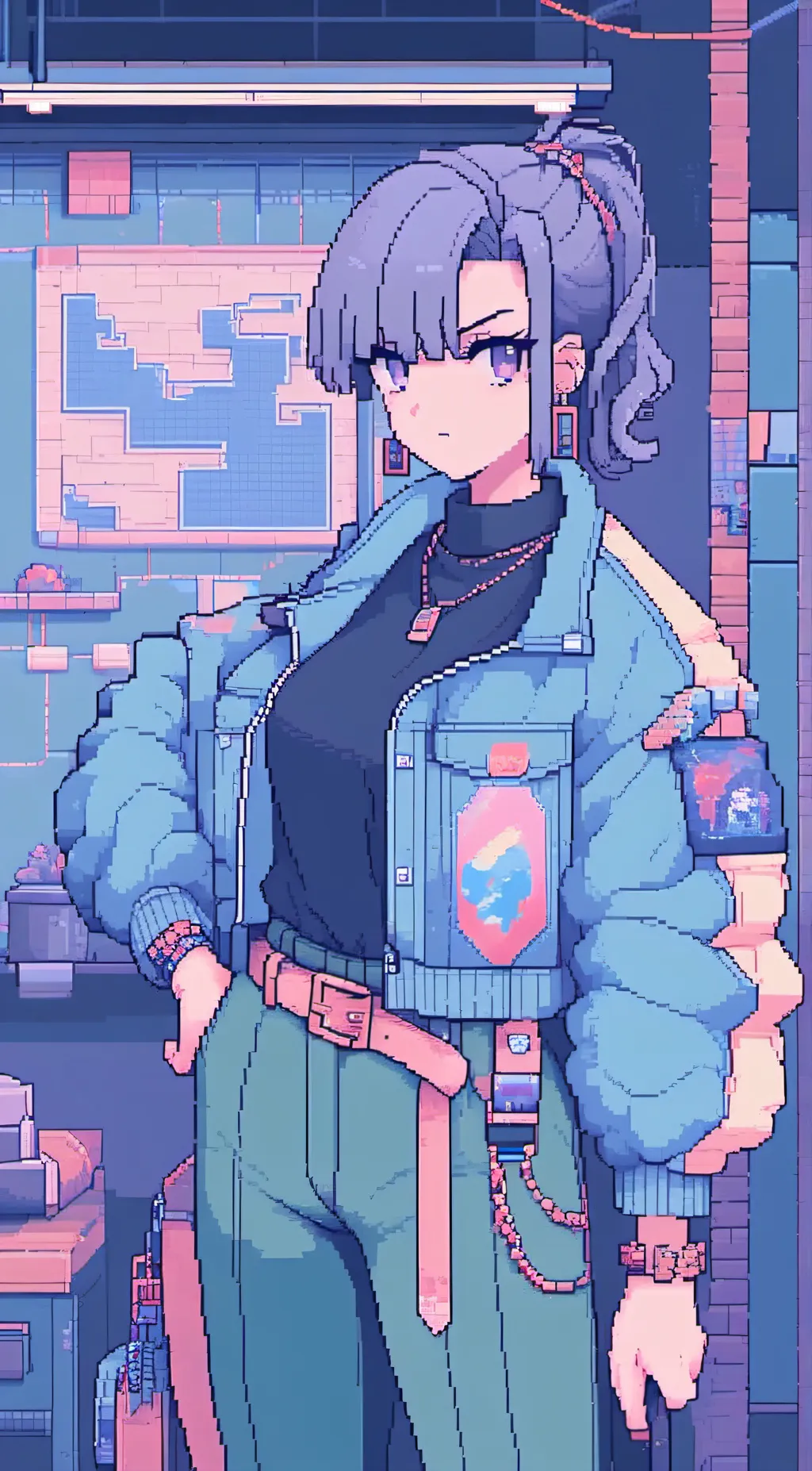 ai character: Kārėń background