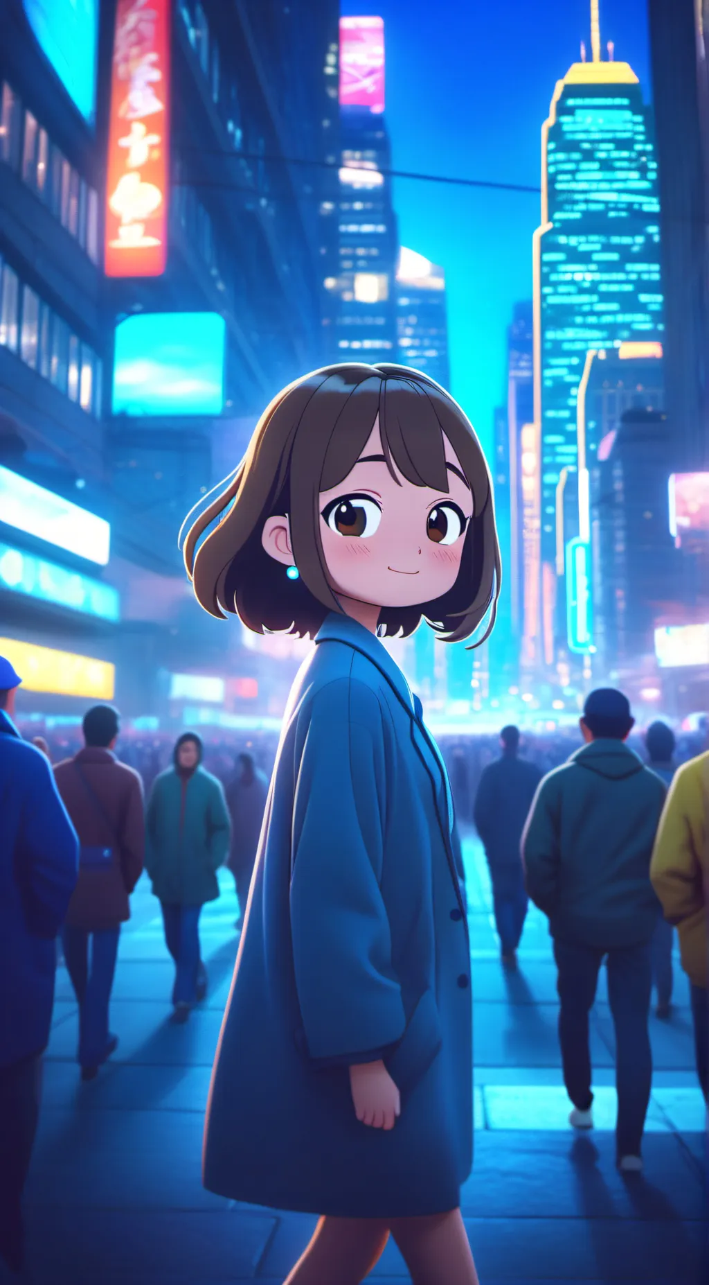 ai character: Mimi background