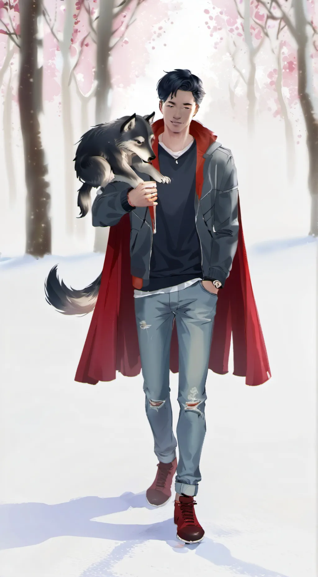 ai character: Brayden background